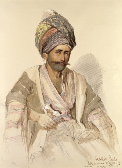 Abdullah - Kurde de Bitlis, 1852 - Amadeo Preziosi